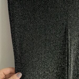 Sparkly black pants